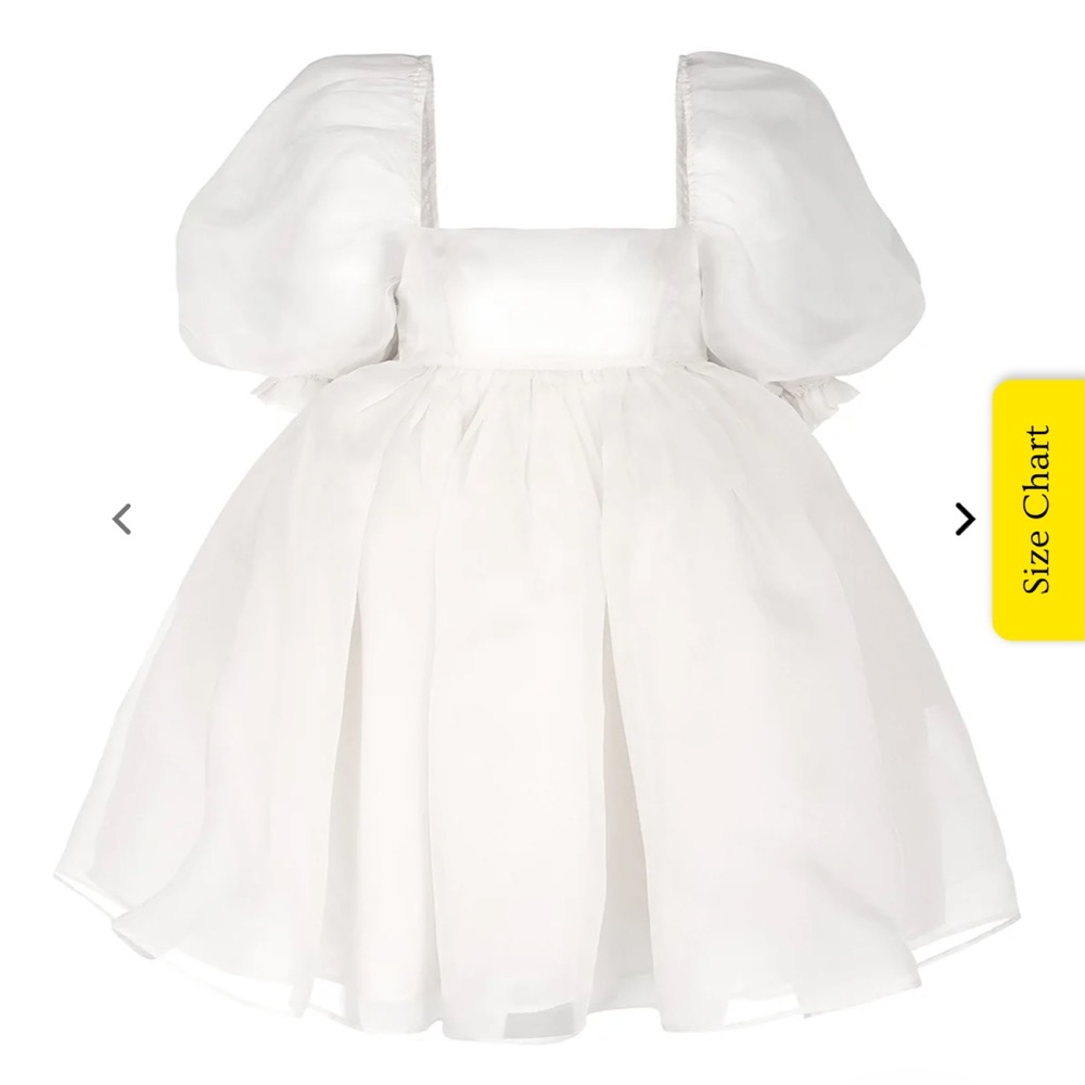 NWT Selkie White Puff Dress